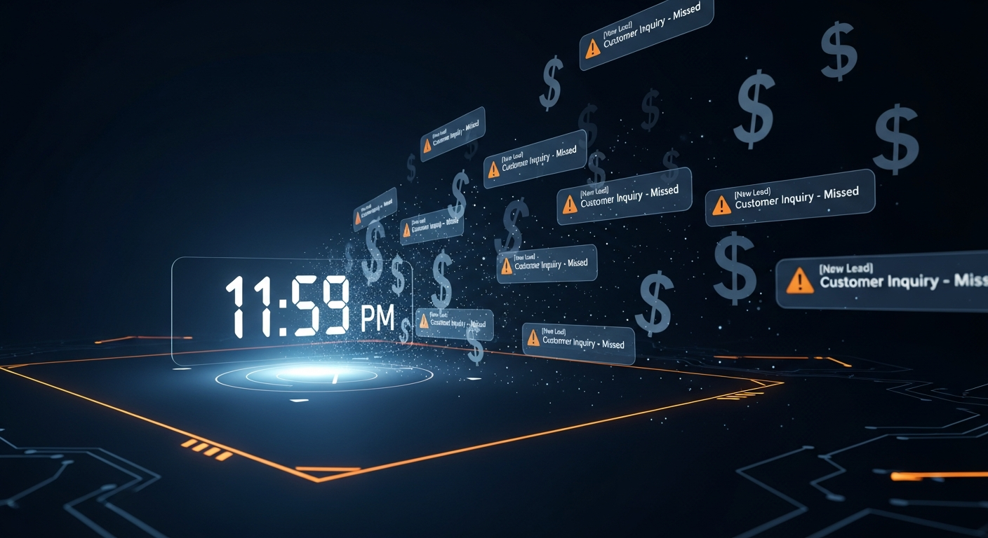 Why Your Business Is Losing 73% of Leads After Hours (And How to Fix It)